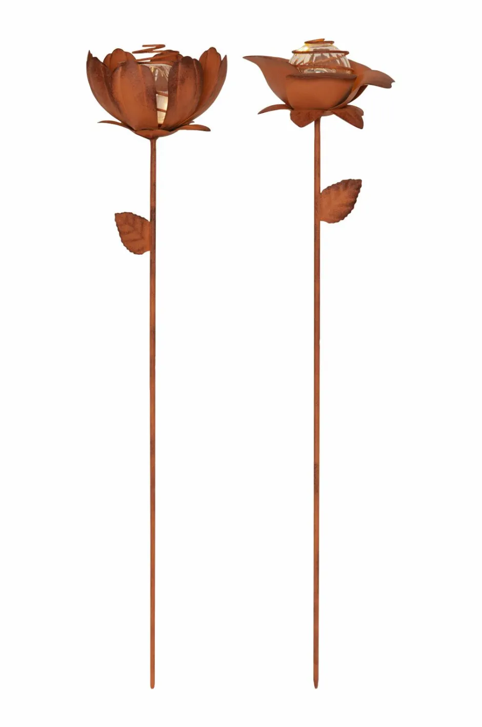 Star Trading Solcelledekoration Oxida Blomst 2-p^ Udendørsbelysning