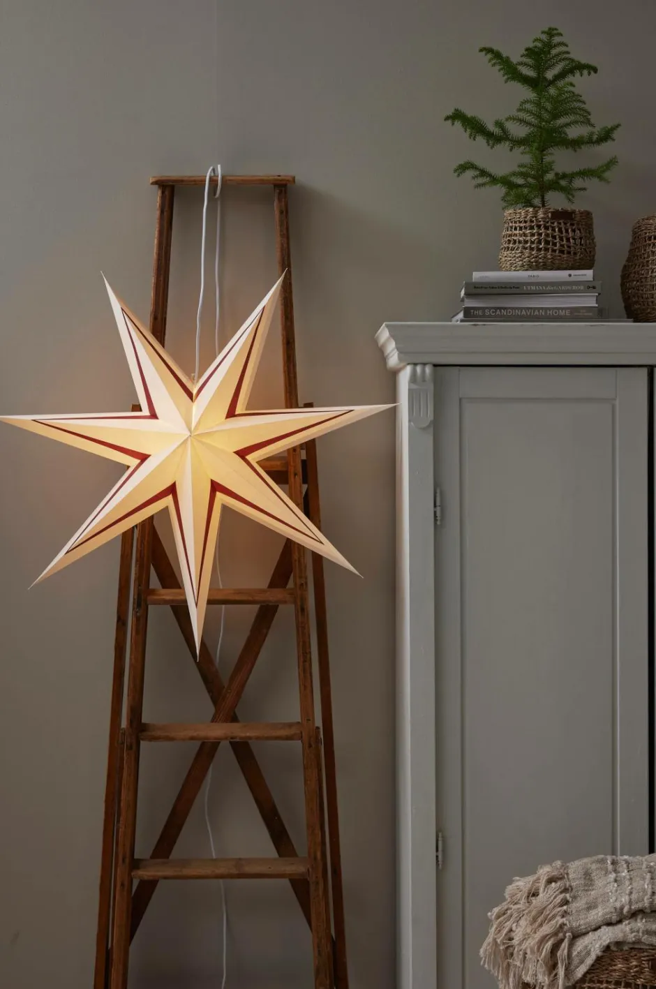 Online Stjerne Stribe 80cm Julebelysning