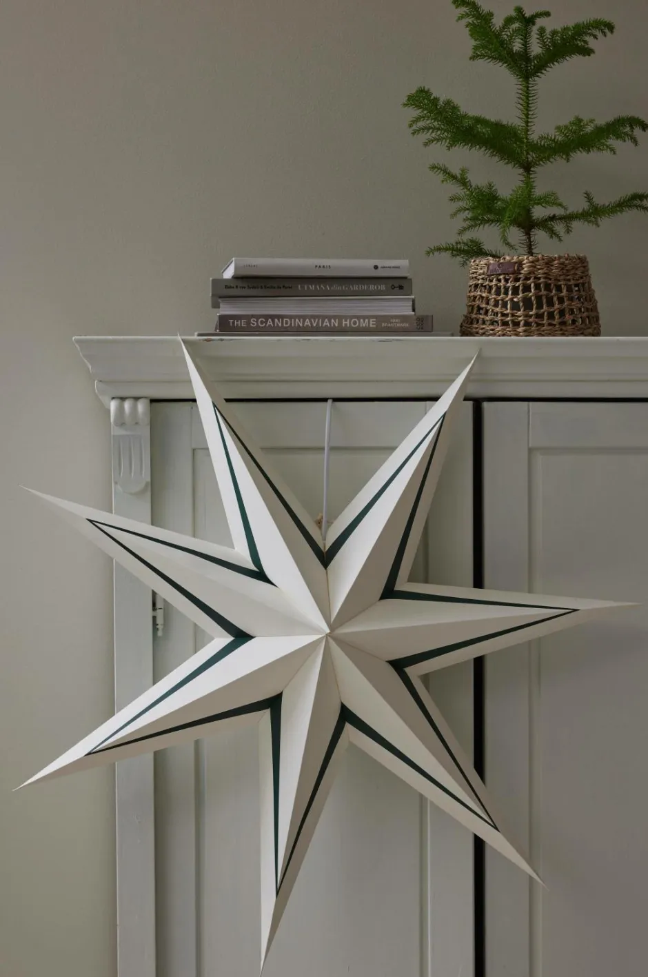 Star Trading Stjerne Stribe 80cm^ Julebelysning