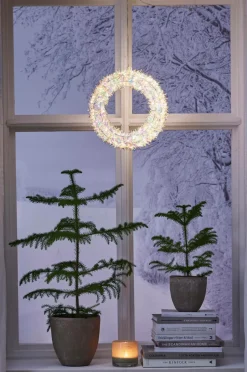 Online Udendørs krans Magic 30cm Udendørsbelysning|Julebelysning