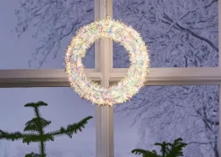 Online Udendørs krans Magic 30cm Udendørsbelysning|Julebelysning