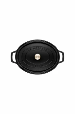 Staub Gryde La Cocotte oval 23 cm, 2,35 l^ Pander & Gryder