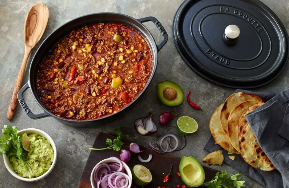 Staub Gryde La Cocotte oval 29 cm, 4,2 l^ Pander & Gryder