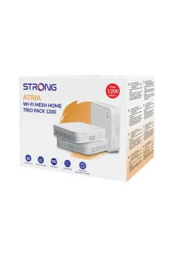 Strong Atria Wifi Mesh 1200 Home Kit 2,4+5GHz 3-pack^ Computertilbehør
