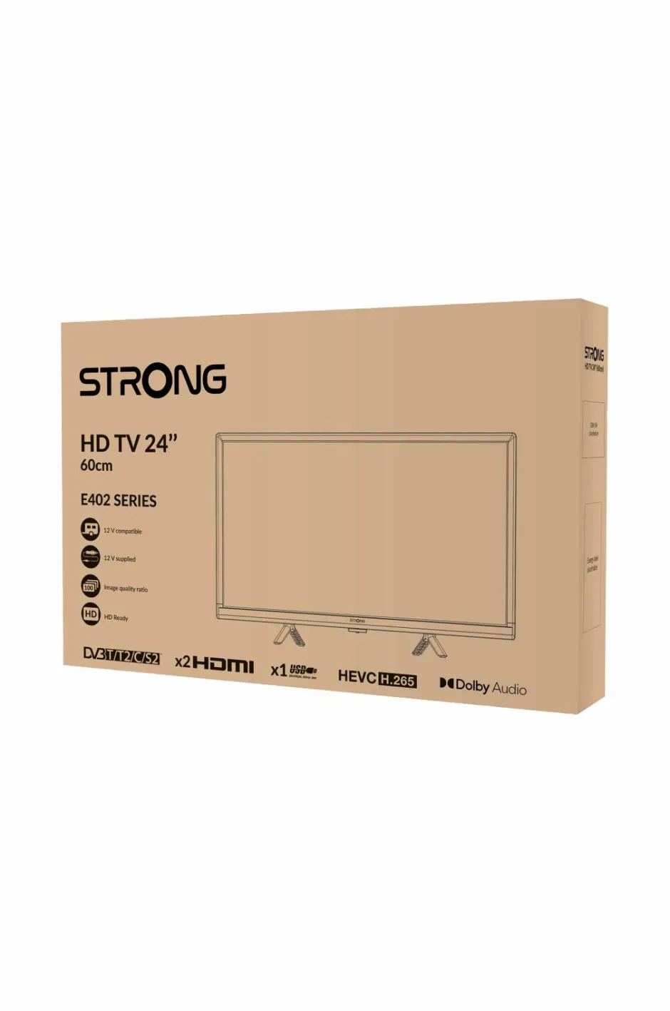 Strong LED-TV 24 230/12volt Srt24he4023^ Tv, Lyd & Det Smarte Hjem