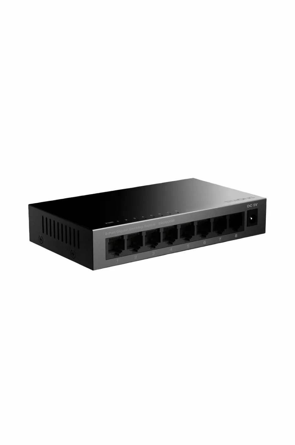 Strong 8-port Gigabit-switch Metal^ Computertilbehør