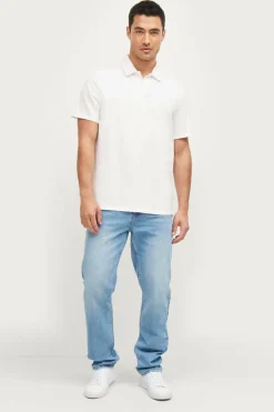 Outlet Poloshirt Pique Open Collar Poloshirts