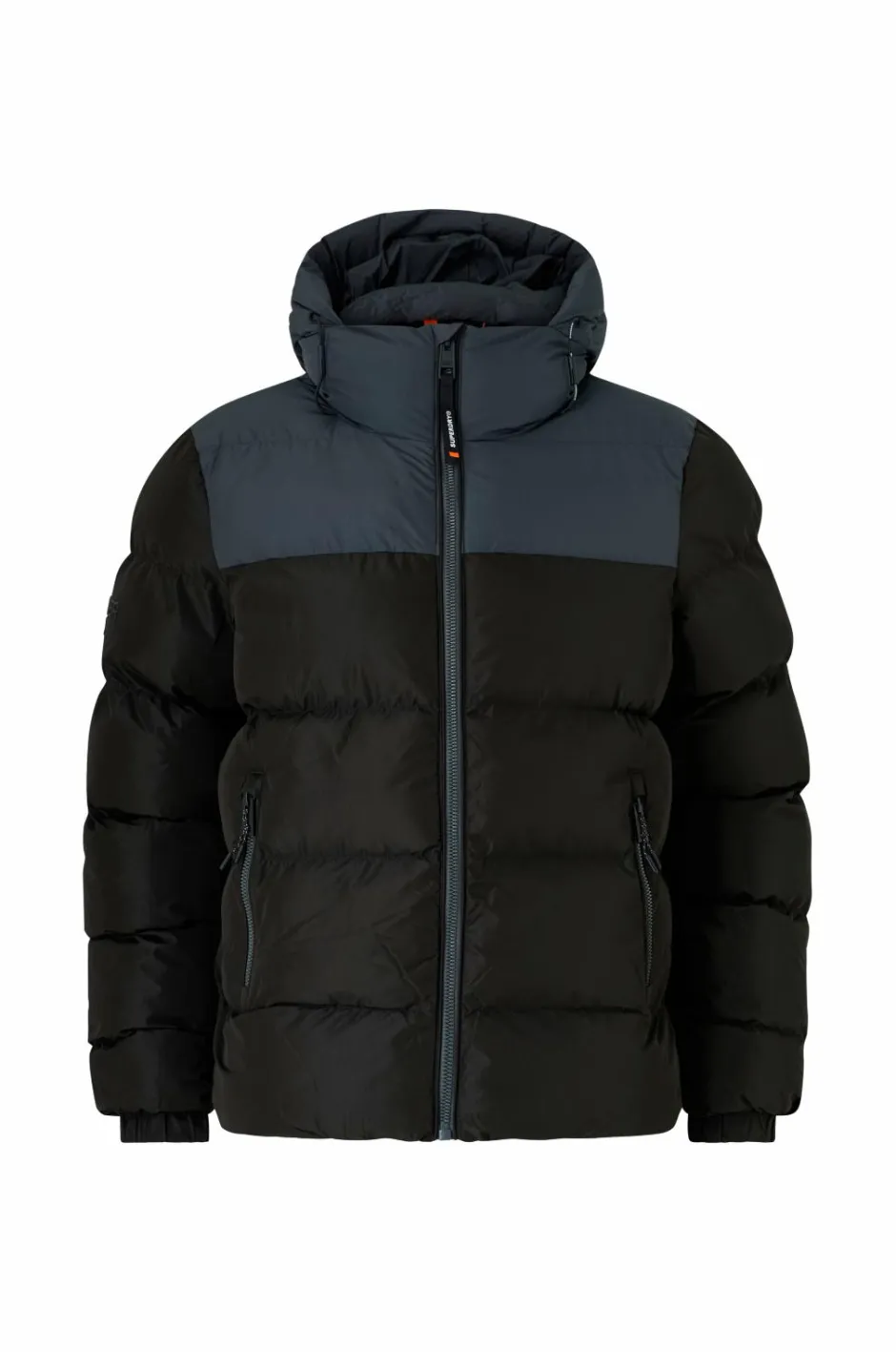 Sale Jakke Colourblock Hooded Puffer Jkt Jakker & Frakker