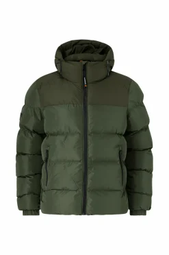 Outlet Jakke Colourblock Hooded Puffer Jkt Jakker & Frakker