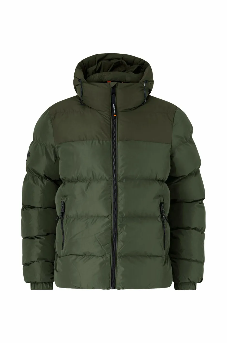 Outlet Jakke Colourblock Hooded Puffer Jkt Jakker & Frakker