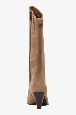 Best Støvler Tall Suede Dame Støvler