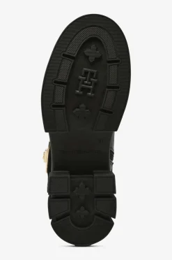 Tommy Hilfiger Boots Biker Leather^Dame Boots & Snørestøvler