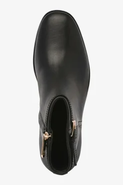 Tommy Hilfiger Boots TH Buckle Riding Mid Heel^Dame Boots & Snørestøvler