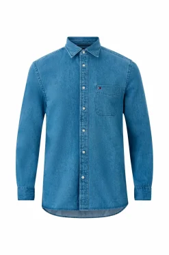 Outlet Cowboyskjorte Denim RF Shirt Skjorter