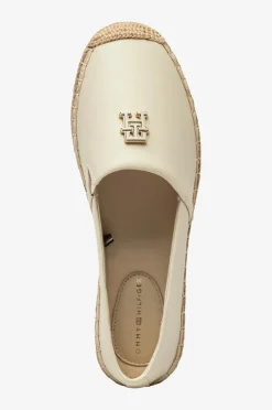 Tommy Hilfiger Espadrillos TH Logo Leather Espadrille^Dame Espadriller