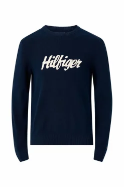 Tommy Hilfiger Pullover Seasonal Graphic Cotton Cneck^ Trøjer