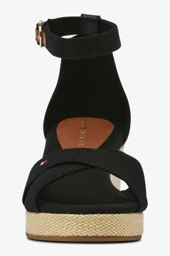 Tommy Hilfiger Sandal med hæl Mid Wedge Espad^Dame Højhælede Sko|Sandaler & Sandaler Med Hæl