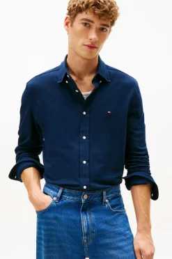 Tommy Hilfiger Skjorte Knit Pique Featherweight^ Skjorter
