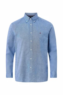 New Skjorte Brushed Linen Twill RF Shirt Skjorter