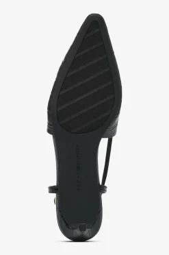 Tommy Hilfiger Slingbacks Croc Slanted Heel^Dame Højhælede Sko|Sandaler & Sandaler Med Hæl