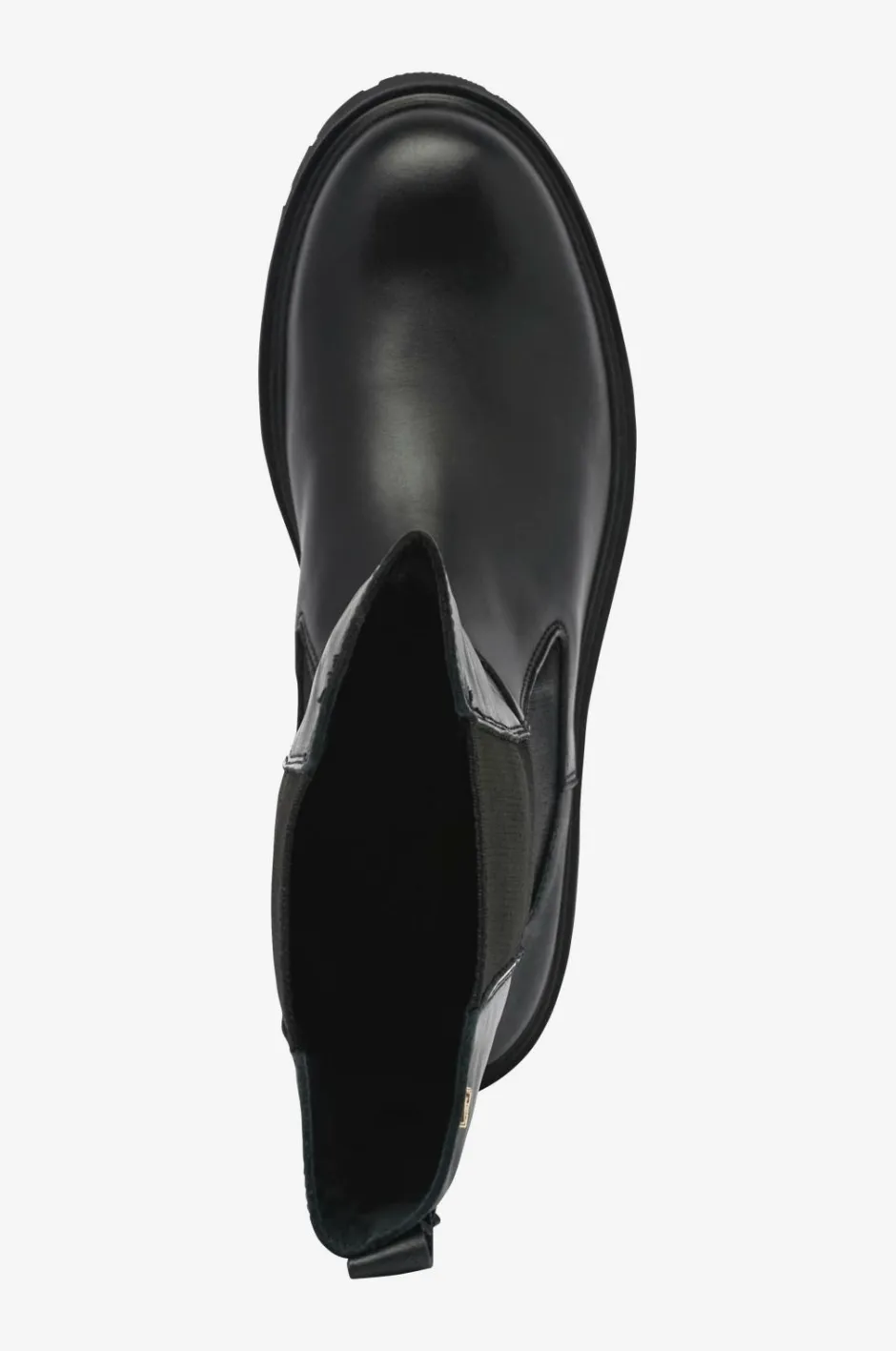 Tommy Hilfiger Støvler TH Lthr Cleated Long Boot^Dame Støvler