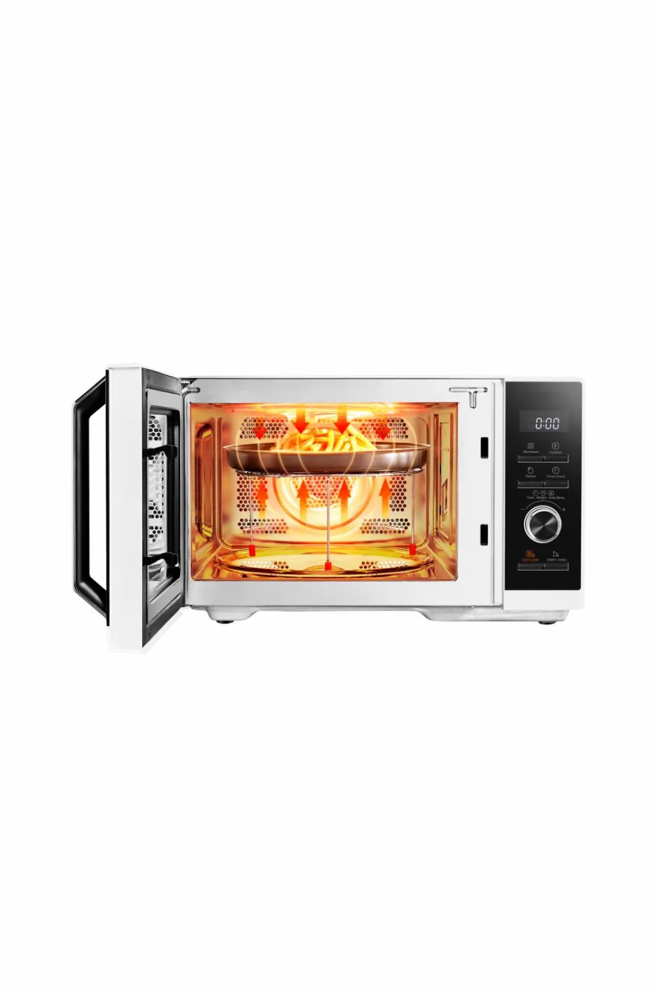 Clearance Mikroovn 26l 3 i 1 grill/lufttørrer 900/1000/2100w Mikrobølgeovne