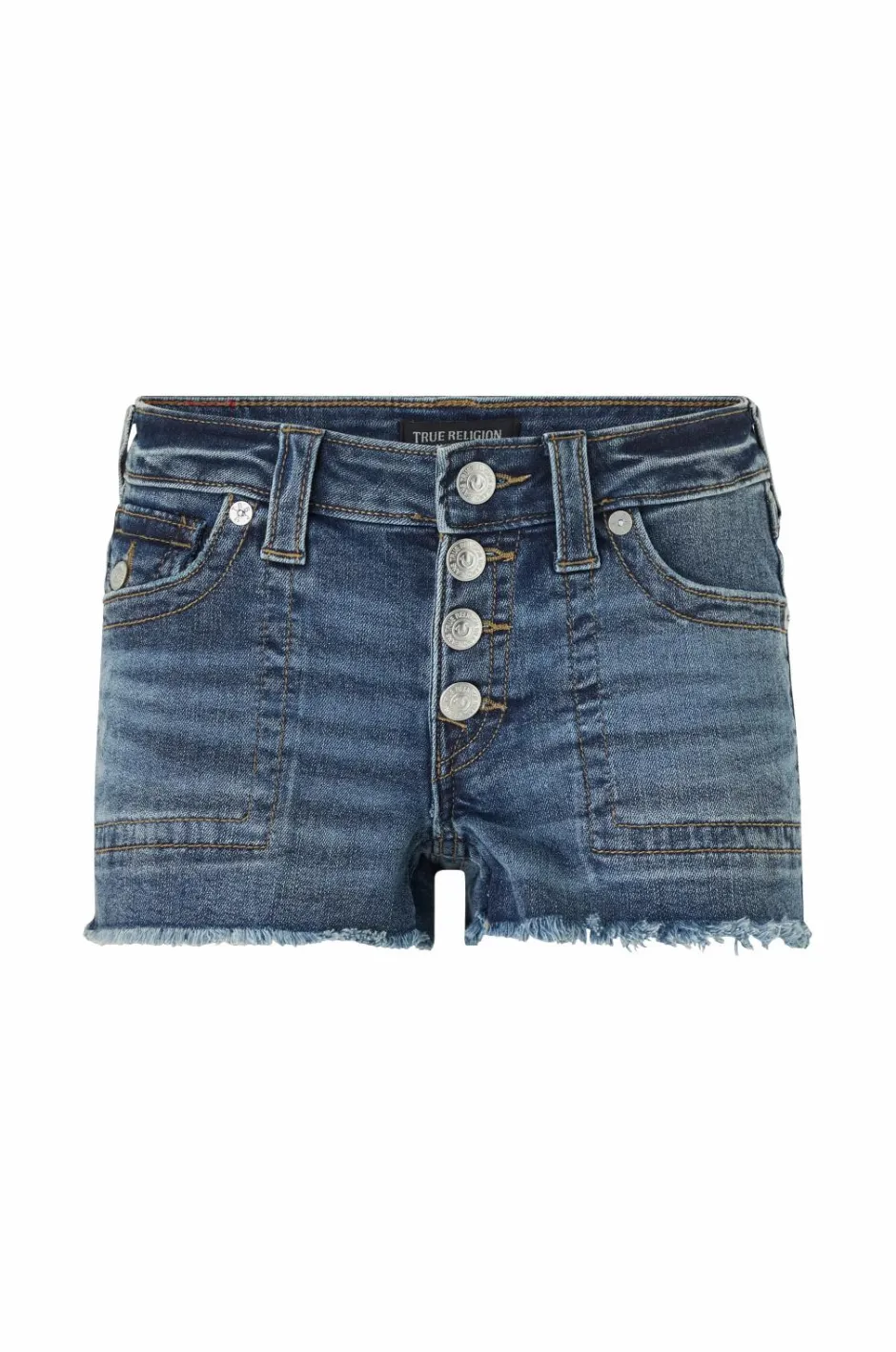 True Religion Denimshorts Picante LR Shorts Flap^Dame Shorts