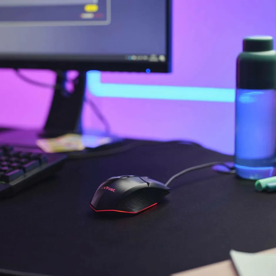 Computermus GXT 109 Felox Illuminated Gaming Mouse Computertilbehør