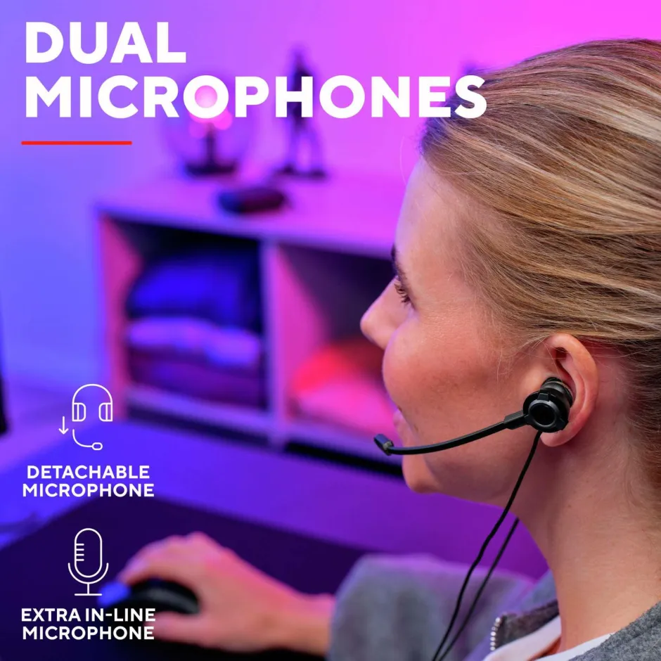 New Gaminghovedtelefon Gxt 406 Pine In-ear Multiplatform Tv, Lyd & Det Smarte Hjem