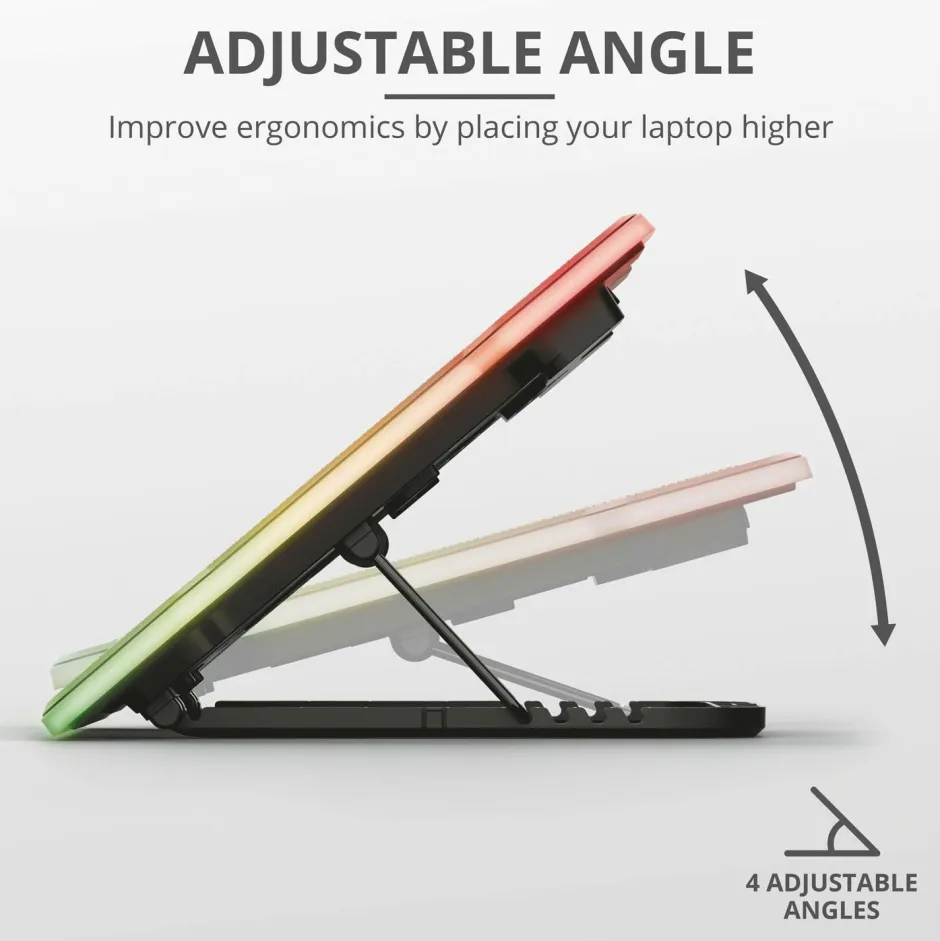 Trust GXT 1126 Aura Laptop Cooling Stand^ Tasker