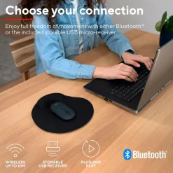 Discount Mus - trådløs, genopladelig Puck Computertilbehør