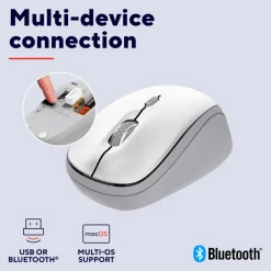 Online Trådløs mus Yvi+ Bluetooth / 2,4 Ghz Computertilbehør
