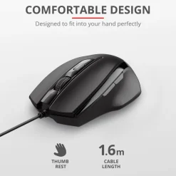 Trust Voca Comfort mouse^ Computertilbehør