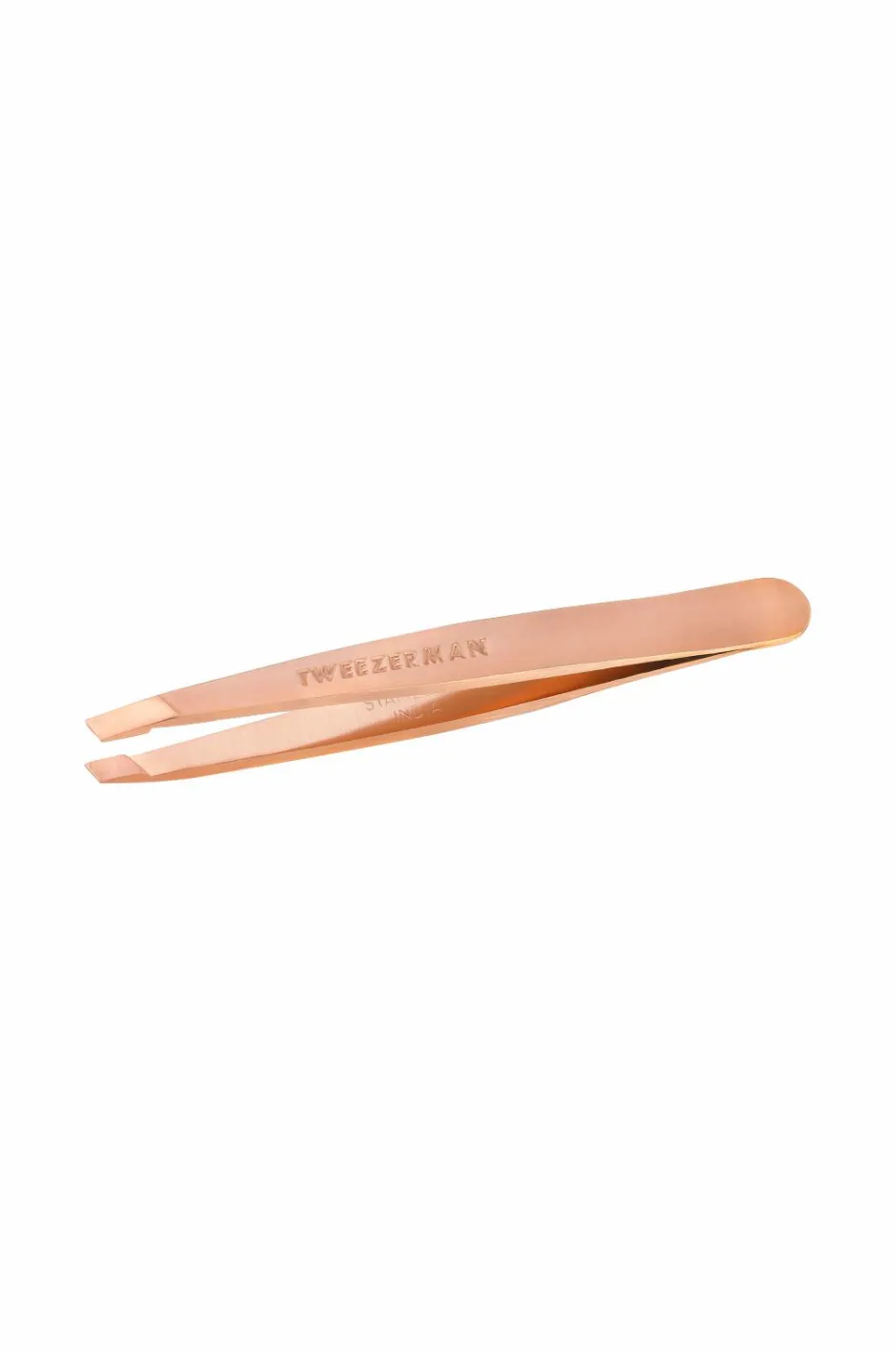 Sale Mini Slant Tweezer Rose Gold Makeup-Tilbehør