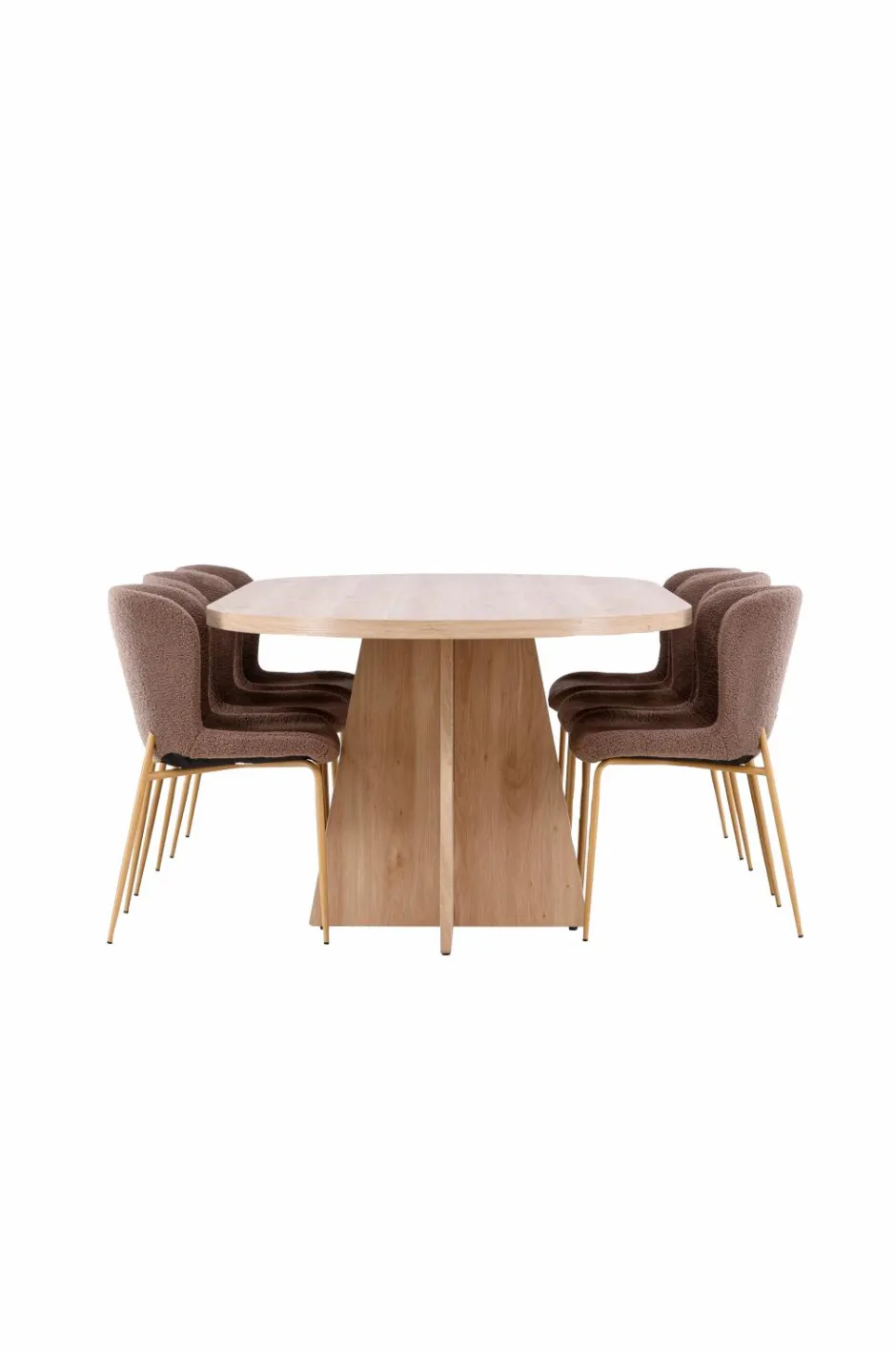 Venture Home Bootcut-spisebord med Modesto-spisebordsstol^ Spisegrupper