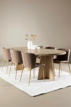 Venture Home Bootcut-spisebord med Modesto-spisebordsstol^ Spisegrupper