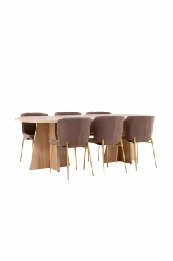 Venture Home Bootcut-spisebord med Modesto-spisebordsstol^ Spisegrupper