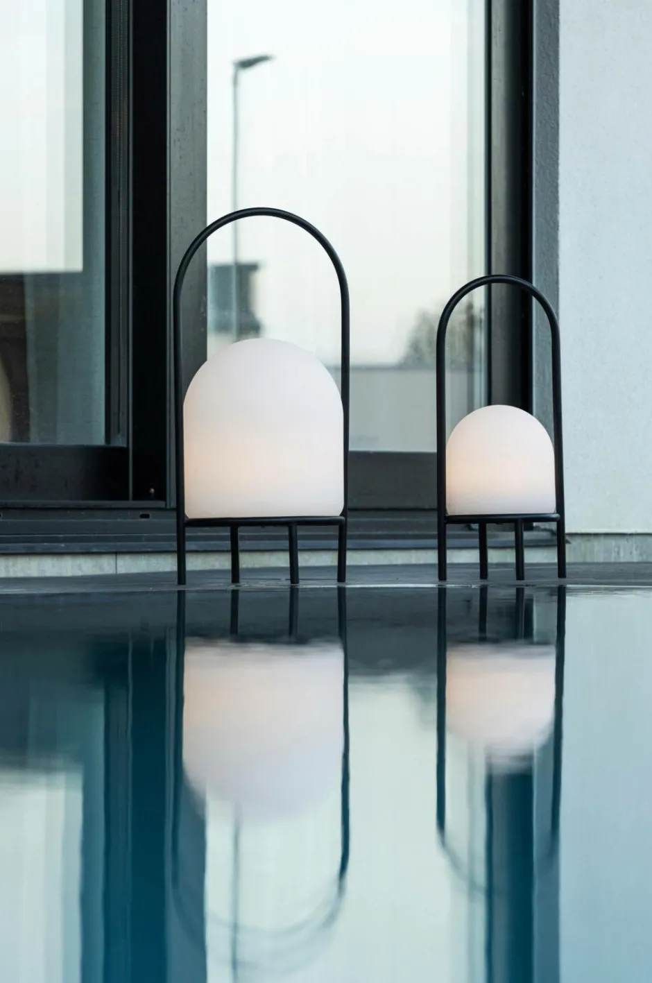 Venture Home Bordlampe Colie^ Genopladelige Lamper