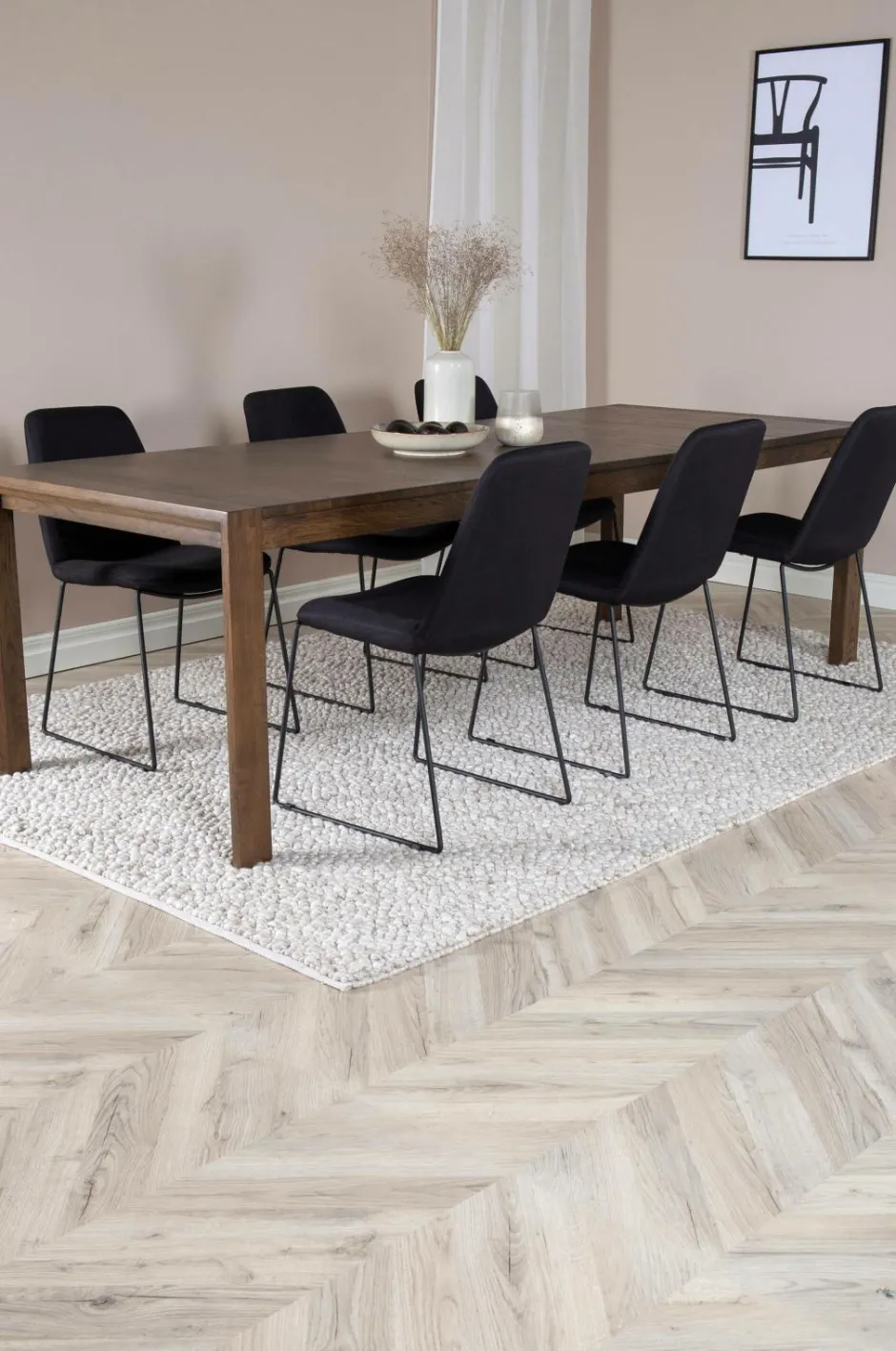 Clearance Spisebord Slider med Muce-stol Spisegrupper