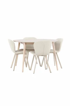 Venture Home Spisebord Flora med Lilja-stol^ Spisegrupper