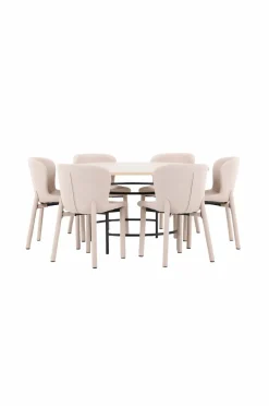 Venture Home Spisebord Copenhagen med Astoria-stol^ Spisegrupper