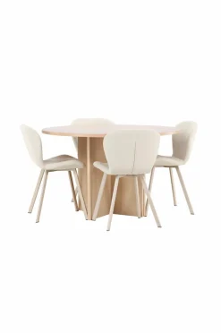 Venture Home Spisebord Strada med Lilja-stol^ Spisegrupper