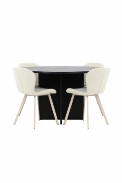 New Spisebord Strada med Lilja-stol Spisegrupper