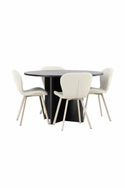 New Spisebord Strada med Lilja-stol Spisegrupper