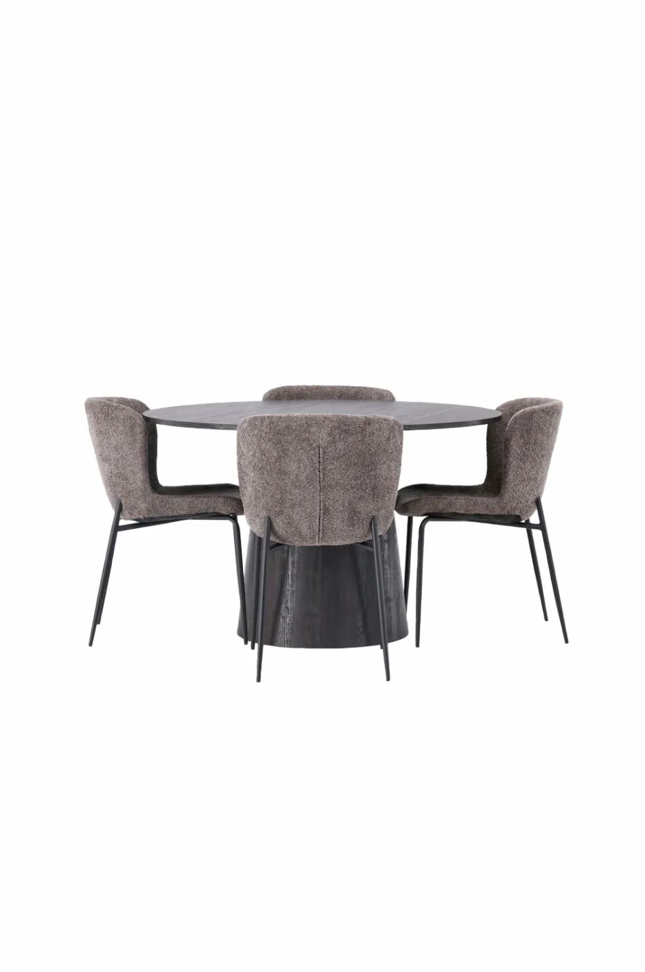 Spisegruppe Lanzo med 4 stole Modesto Spisegrupper