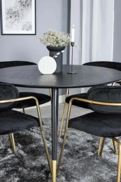 Outlet Spisegruppe Dipp med 4 stk. stole Arrow Spisegrupper