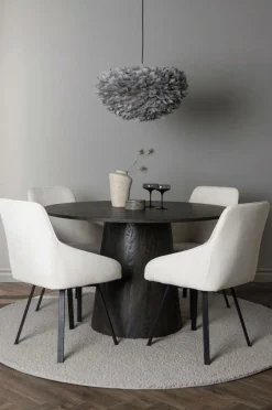 Sale Spisegruppe Lanzo med 4 stole Rosie Spisegrupper