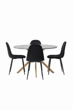 Online Spisegruppe Piazza og stolene Polar Spisegrupper