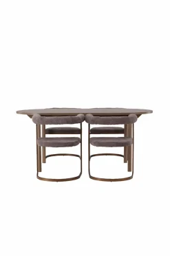 Clearance Spisegruppe Andy med stole Morning Spisegrupper