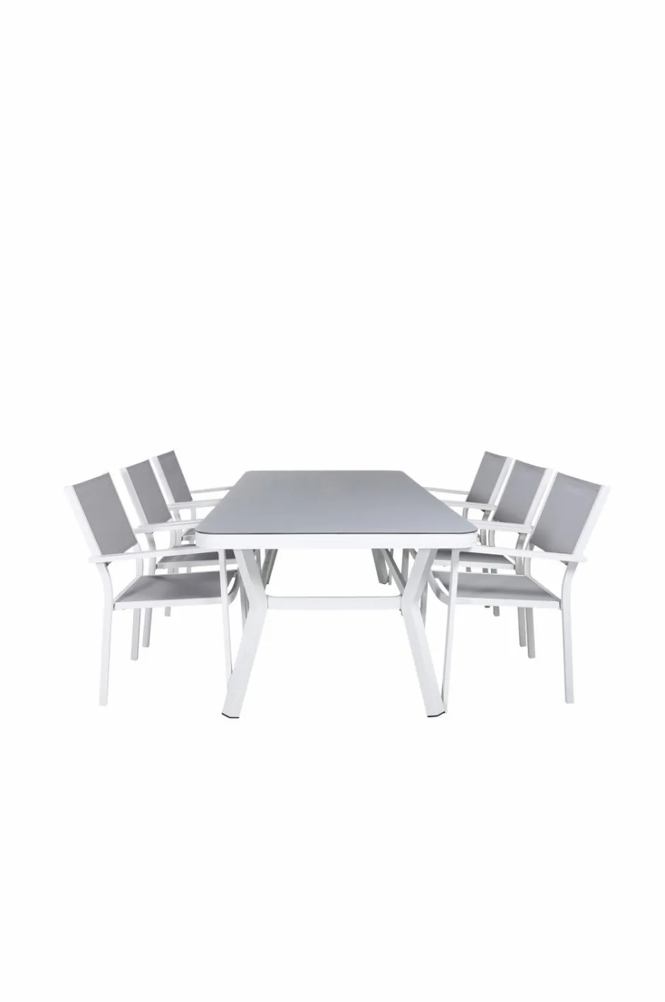 Hot Spisegruppe Virya med 6 stole Copacabana Spisegrupper